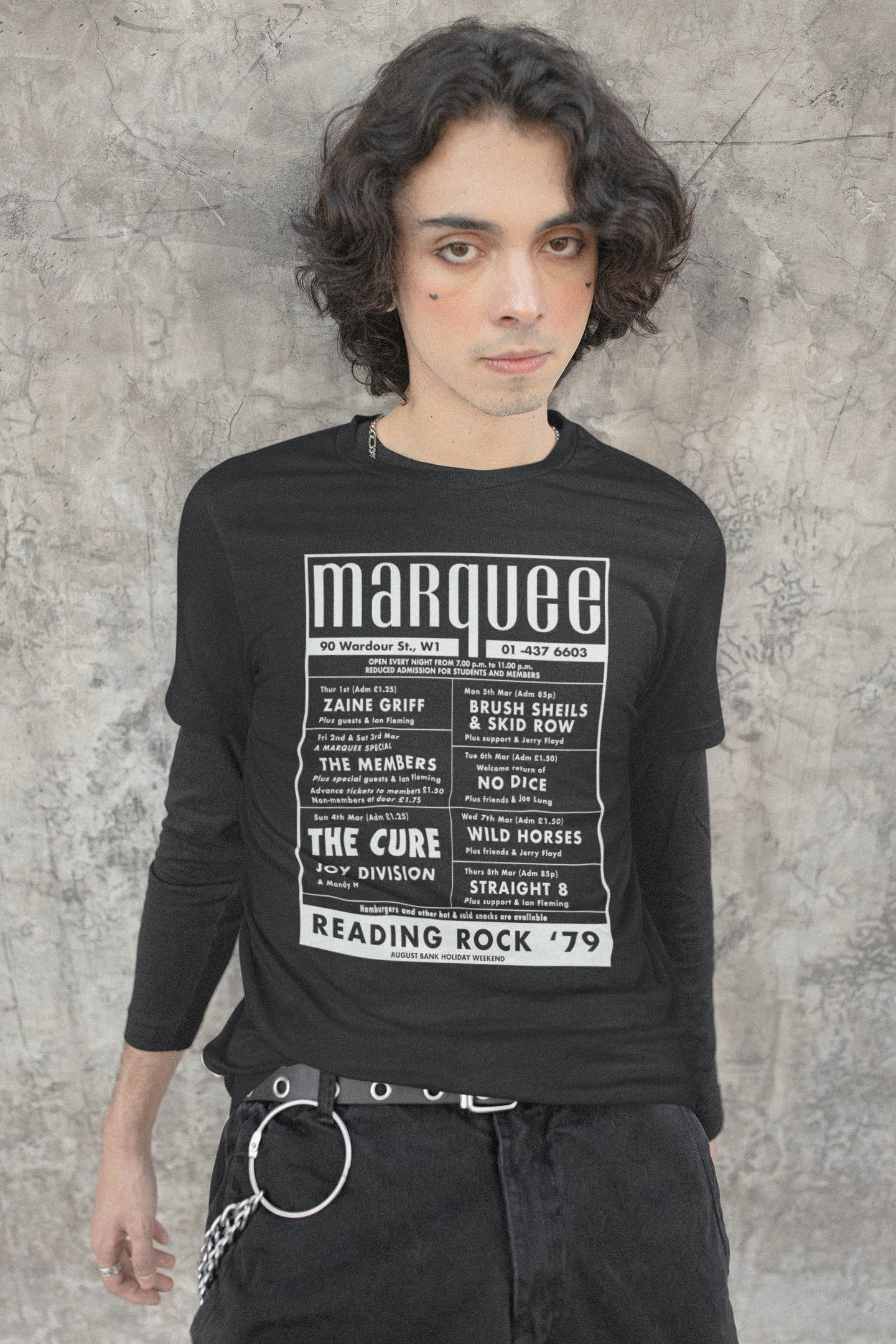 The Cure/Joy Division – The Marquee Club Shop