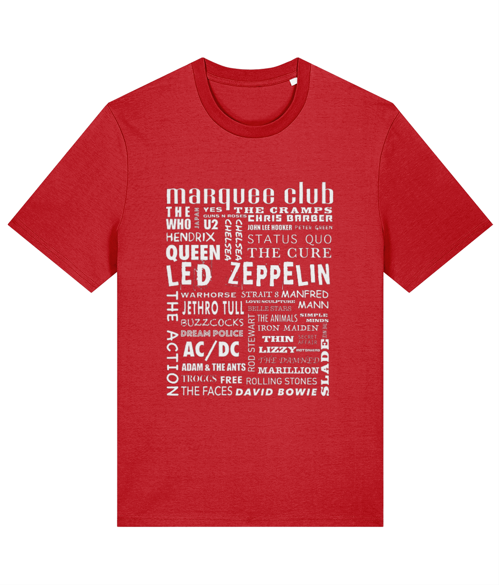 Marquee Bands T-Shirt - Front Only