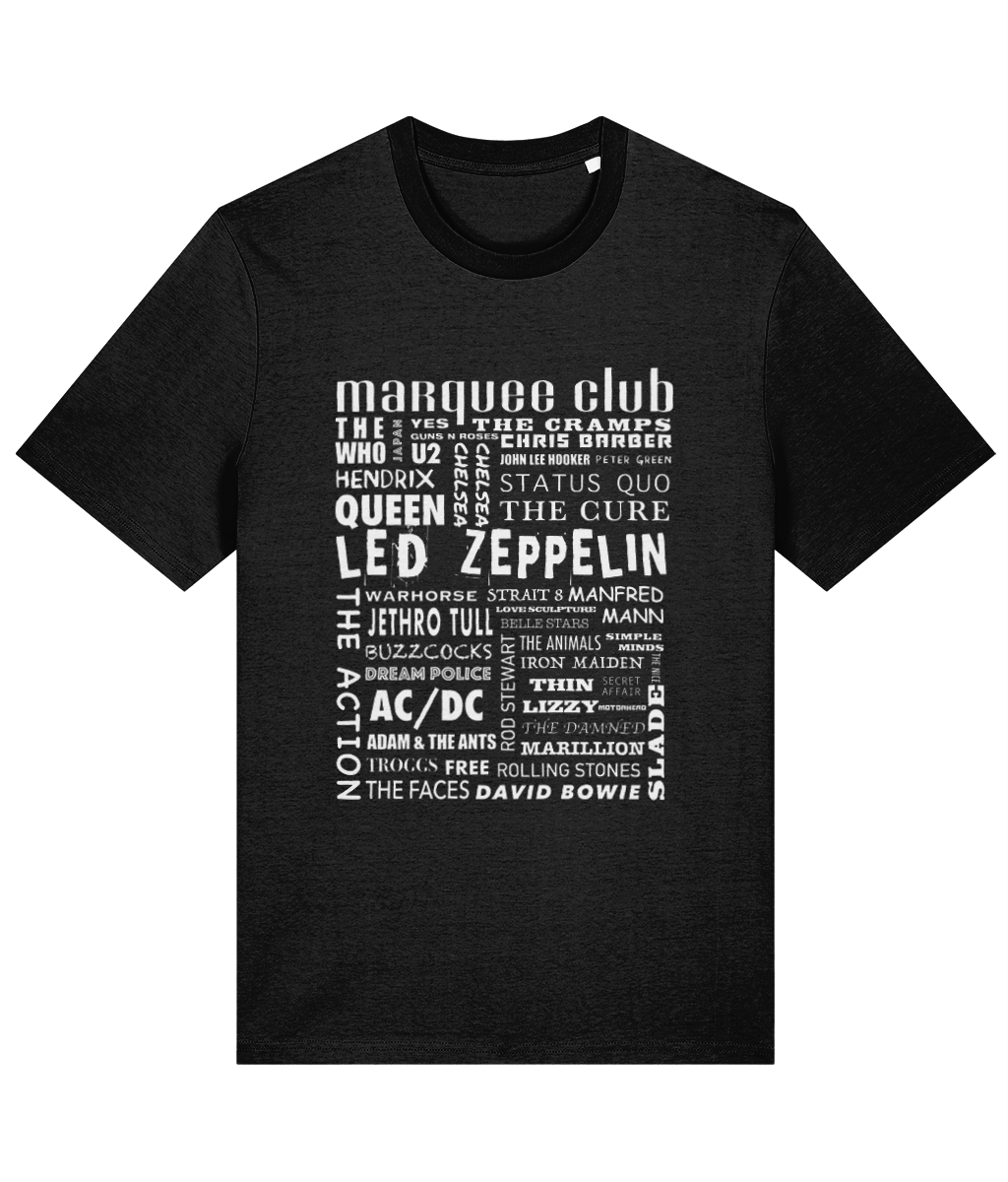 Marquee Bands T-Shirt - Front Only
