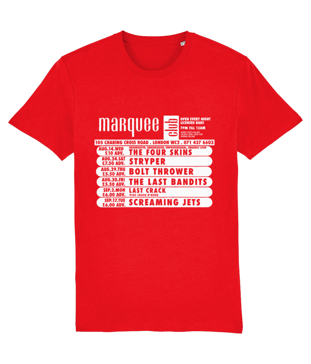 The Four Skins/Mötley Crüe T-shirt