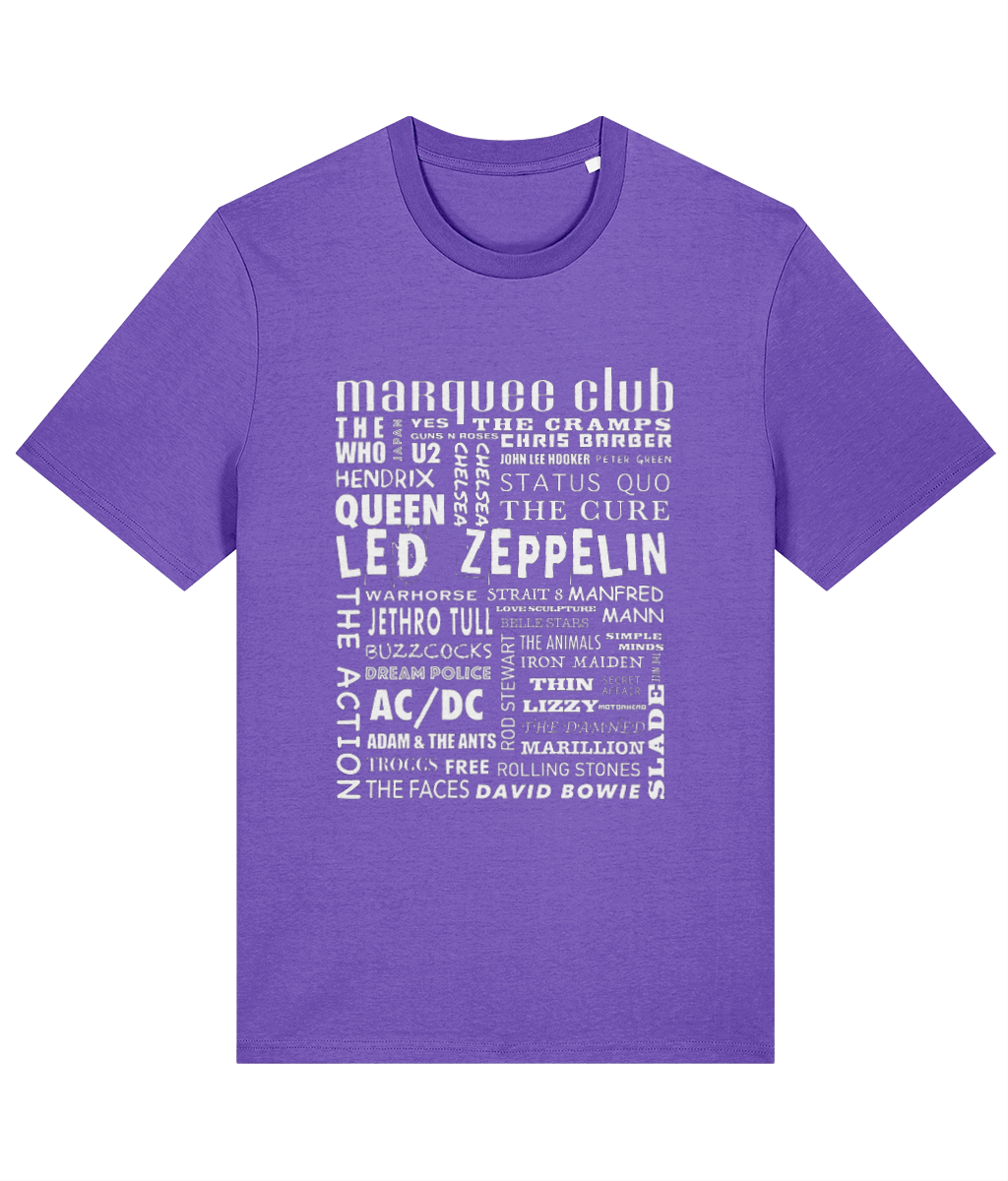 Marquee Bands T-Shirt - Front Only