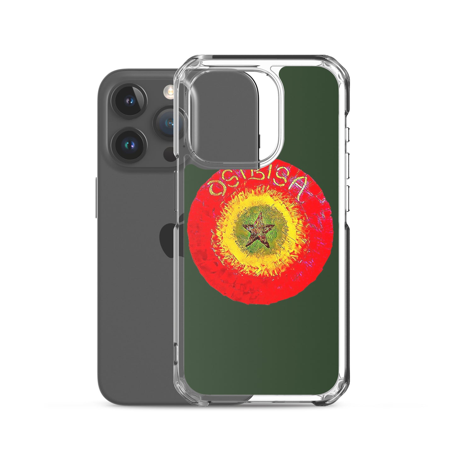 Osibisa Circle Green iPhone Case