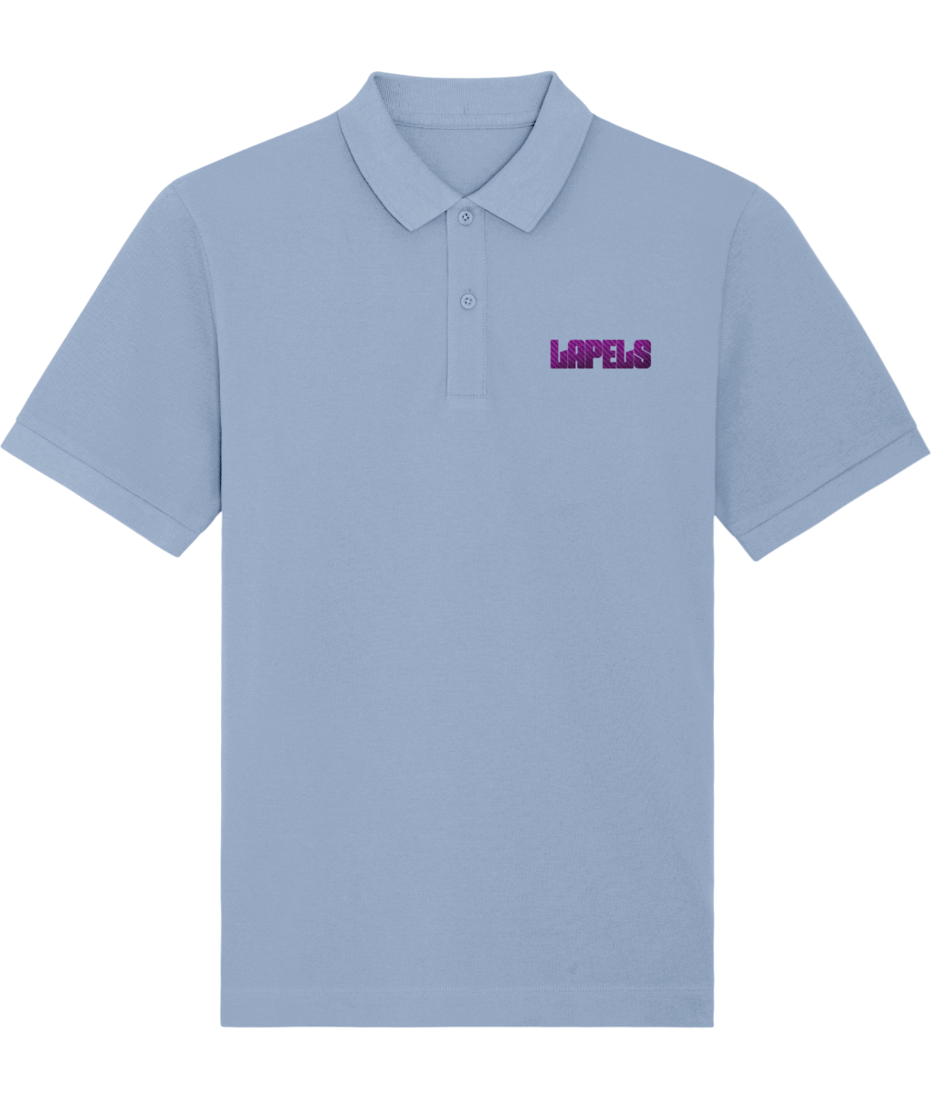 Lapels Embroidered Polo Shirt