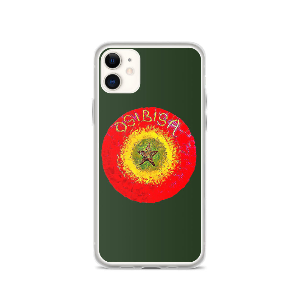 Osibisa Circle Green iPhone Case