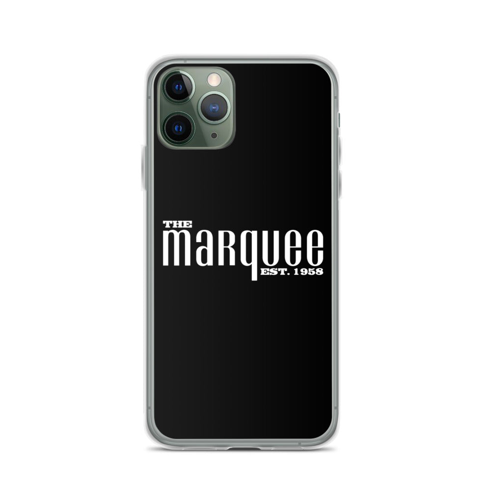 The Marquee Black iPhone Case