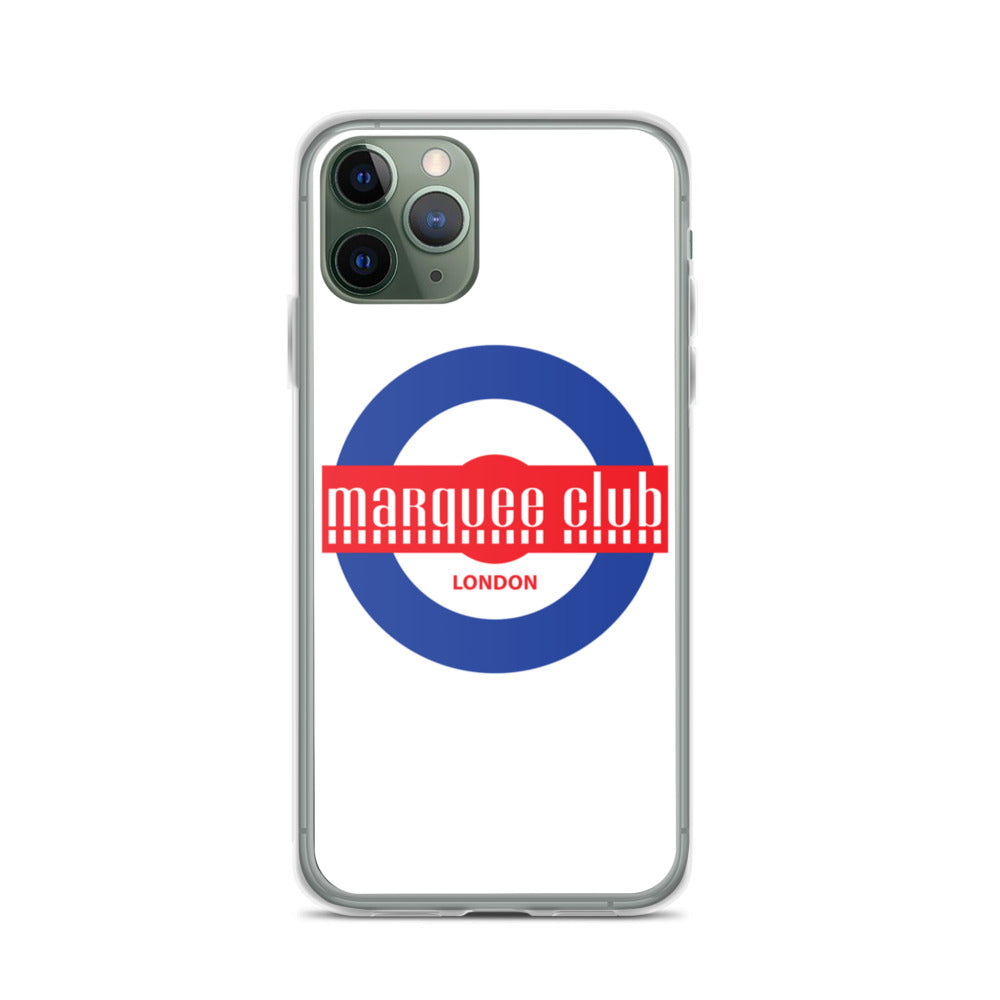 Marquee Mod White iPhone Case