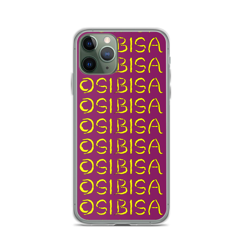 Osibisa Purple iPhone Case