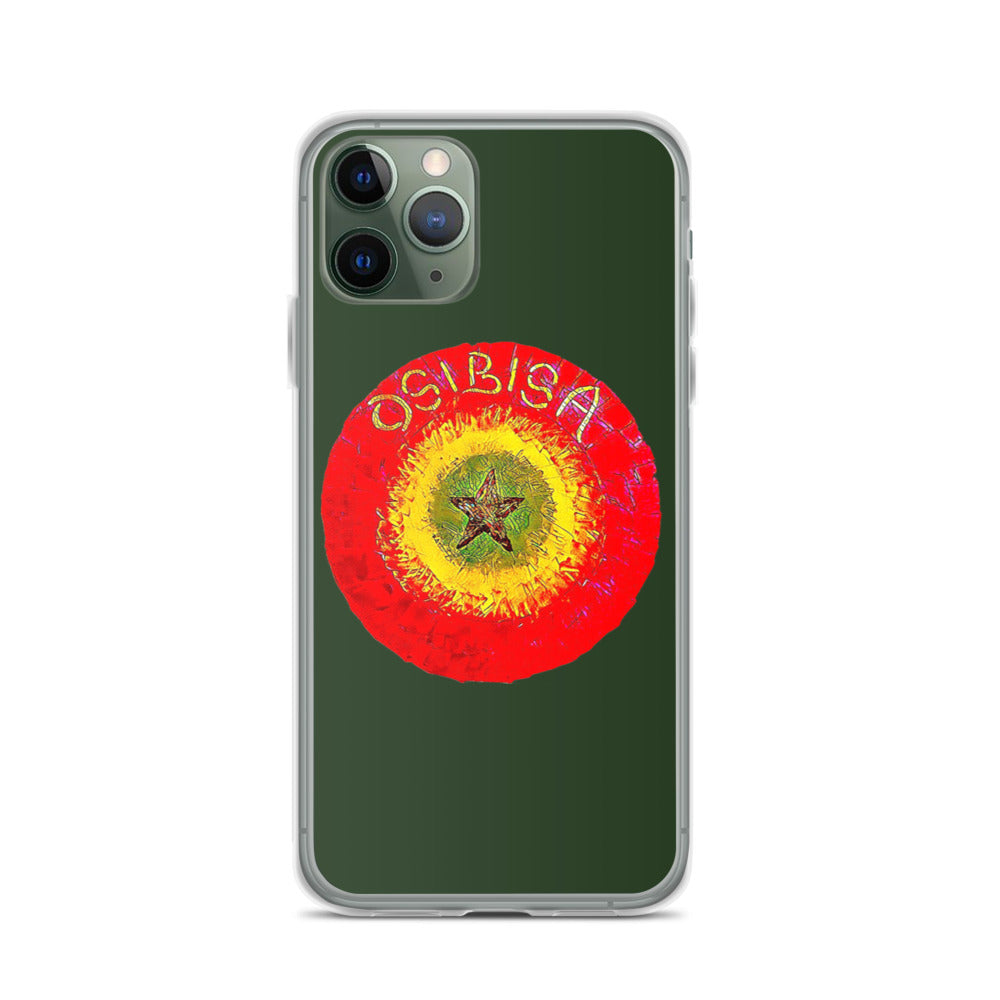 Osibisa Circle Green iPhone Case