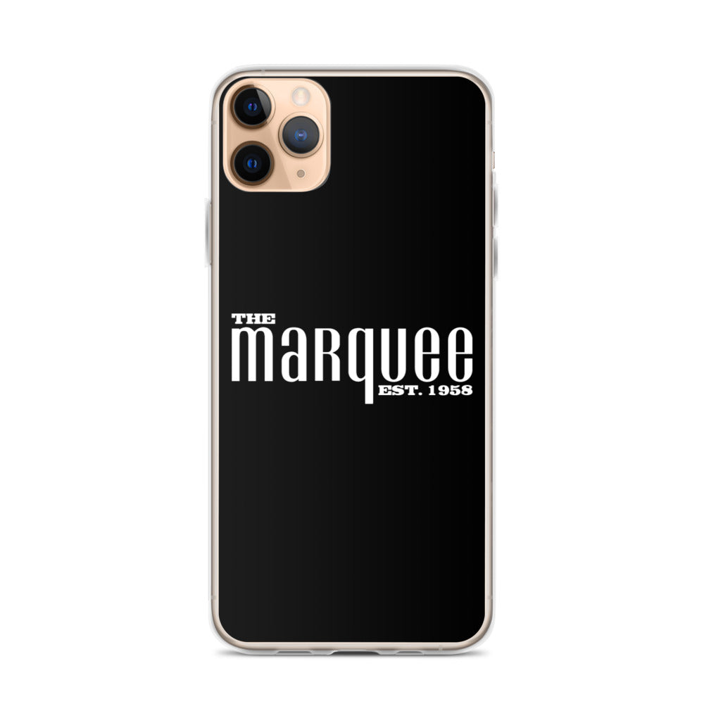 The Marquee Black iPhone Case