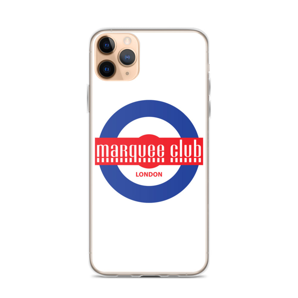 Marquee Mod White iPhone Case