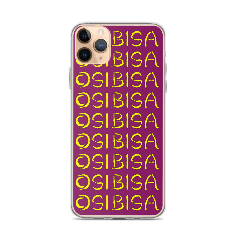 Osibisa Purple iPhone Case