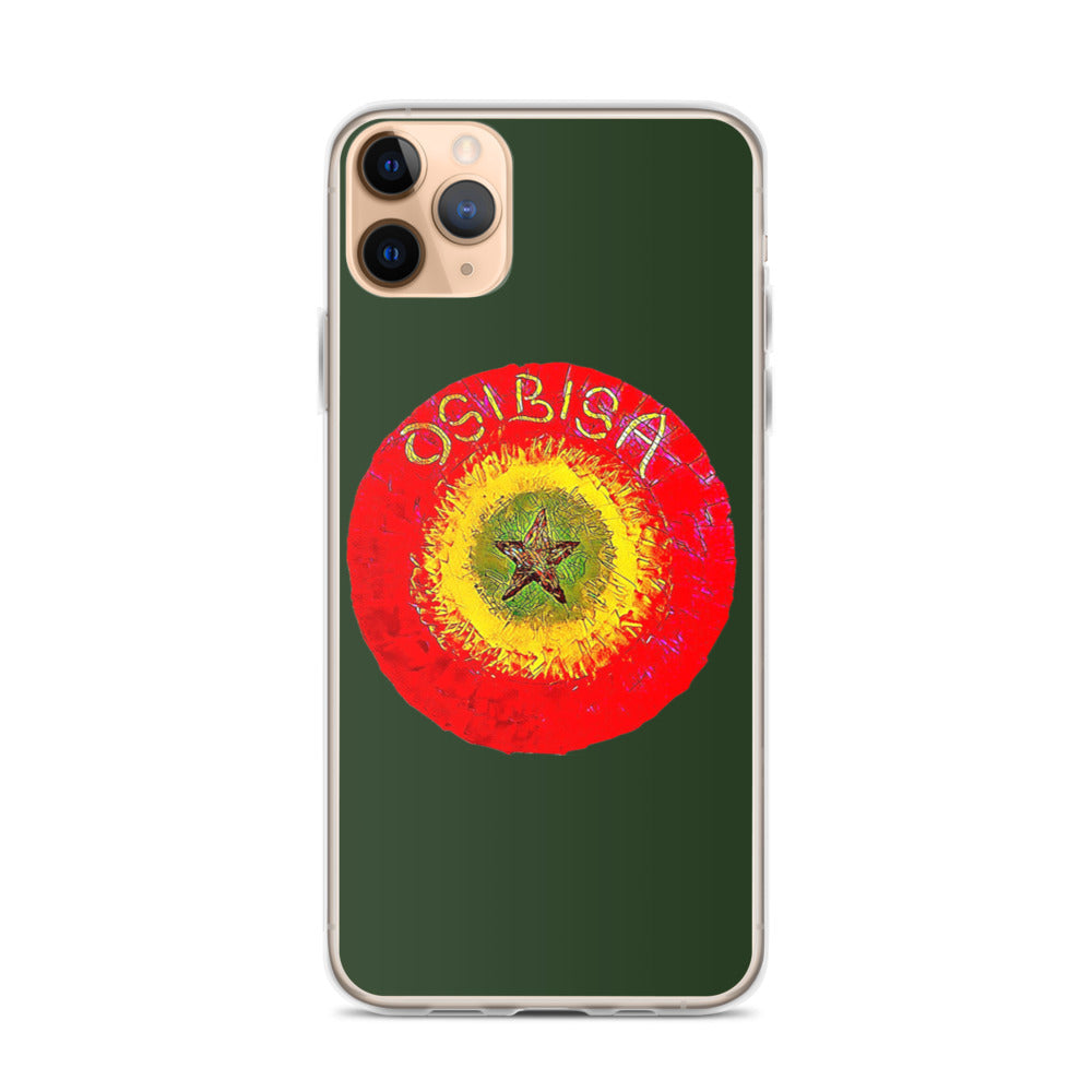 Osibisa Circle Green iPhone Case