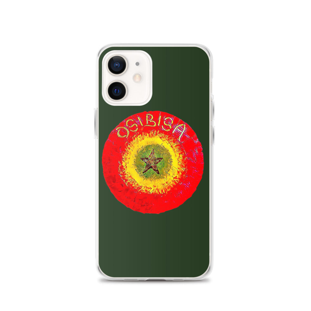 Osibisa Circle Green iPhone Case