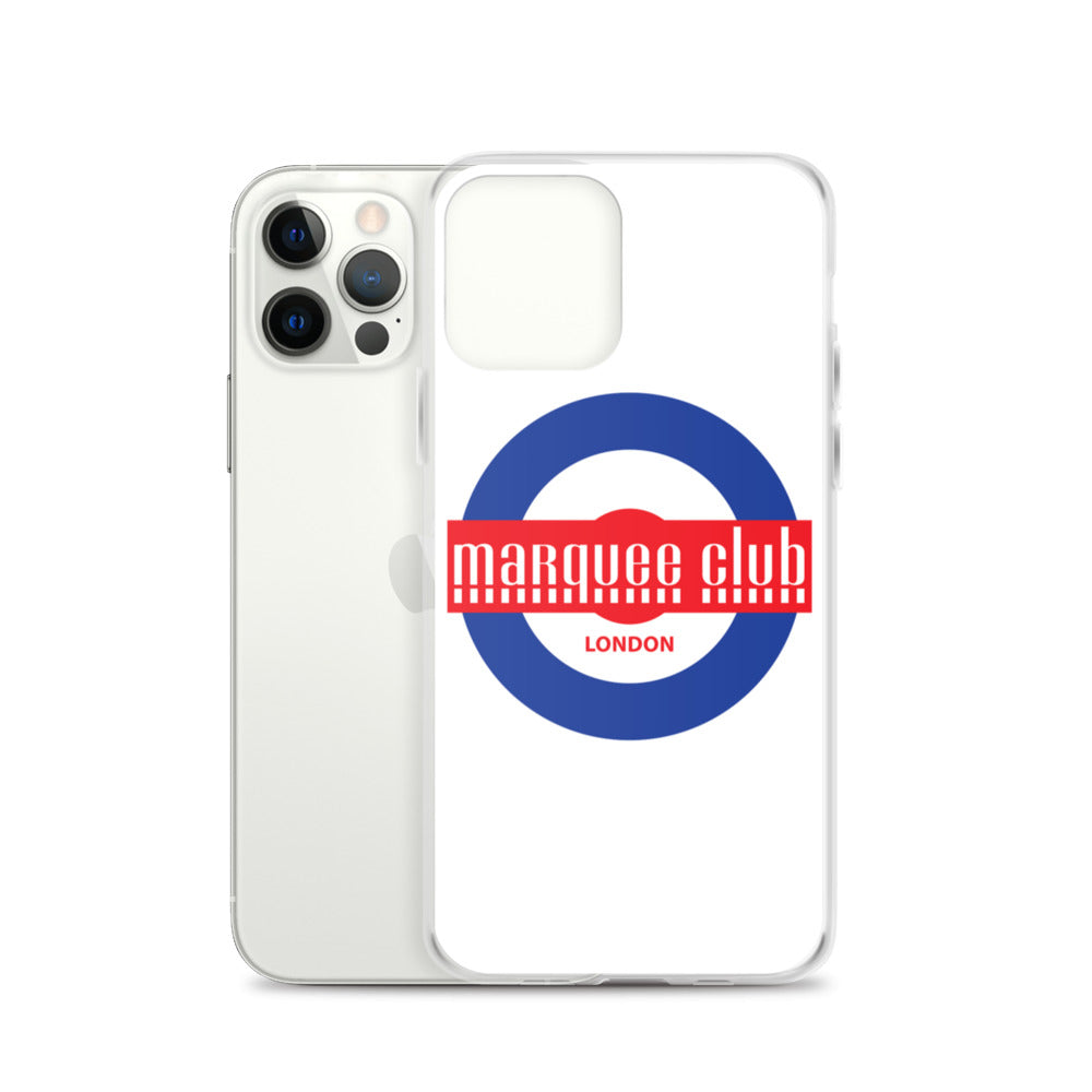 Marquee Mod White iPhone Case