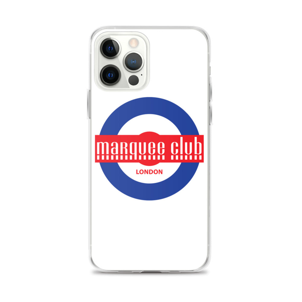 Marquee Mod White iPhone Case