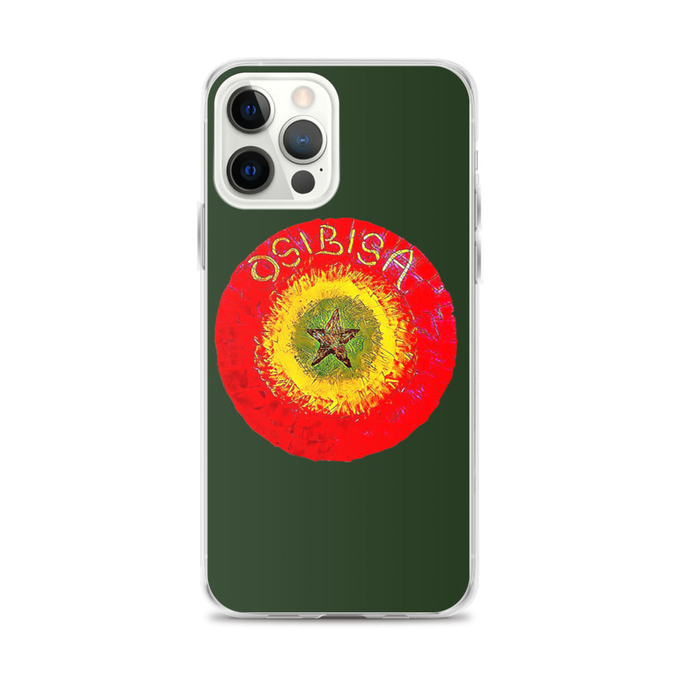 Osibisa Circle Green iPhone Case