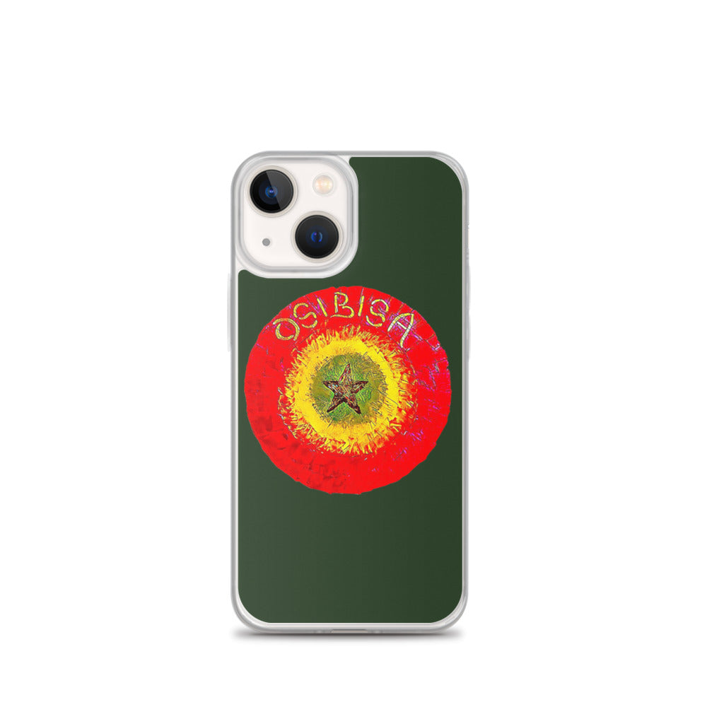 Osibisa Circle Green iPhone Case
