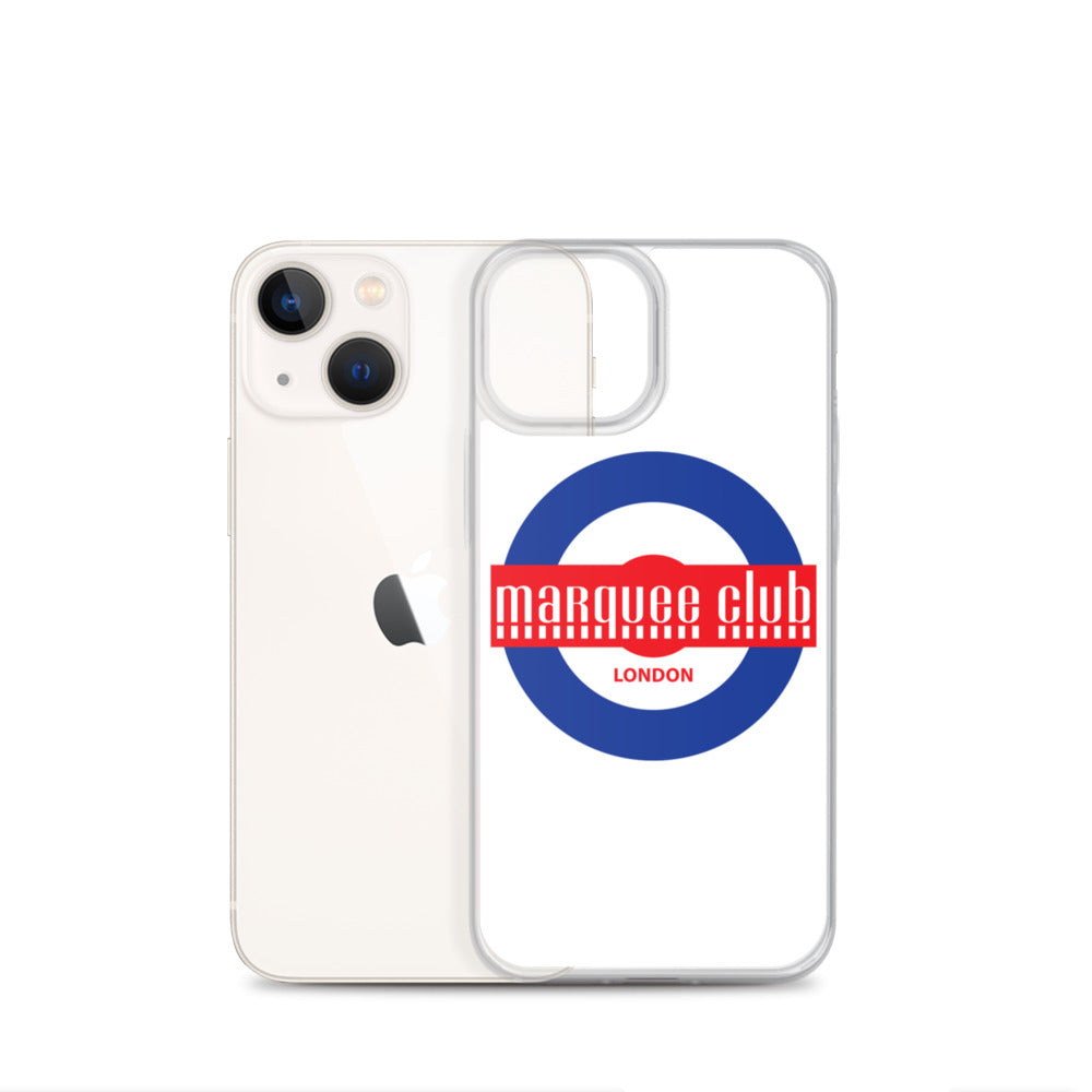 Marquee Mod White iPhone Case