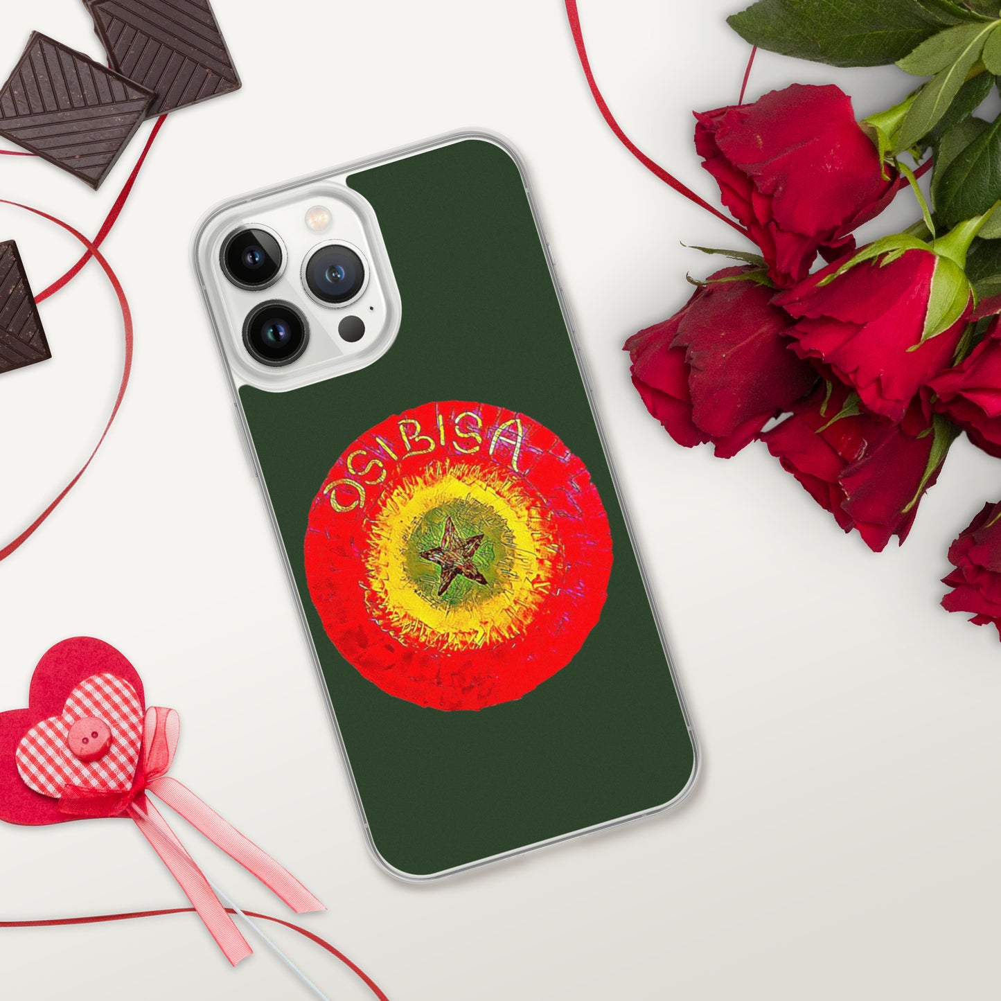 Osibisa Circle Green iPhone Case