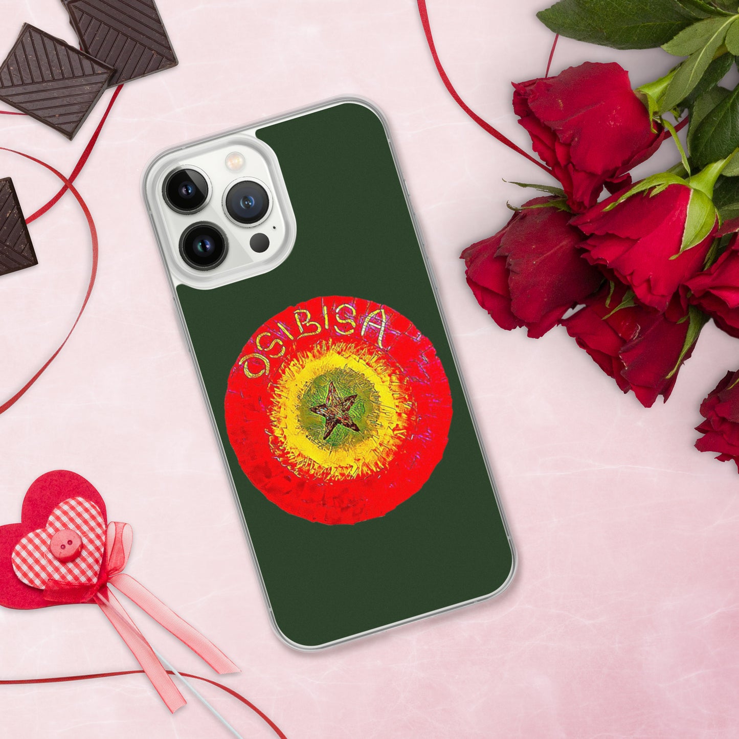 Osibisa Circle Green iPhone Case