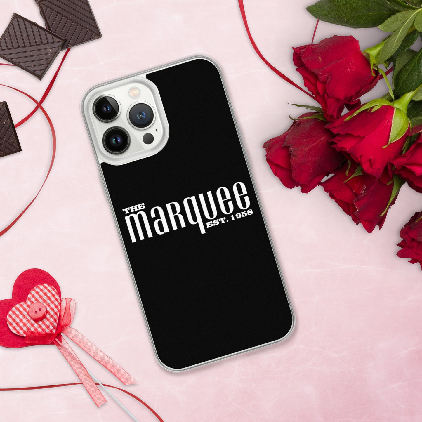The Marquee Black iPhone Case