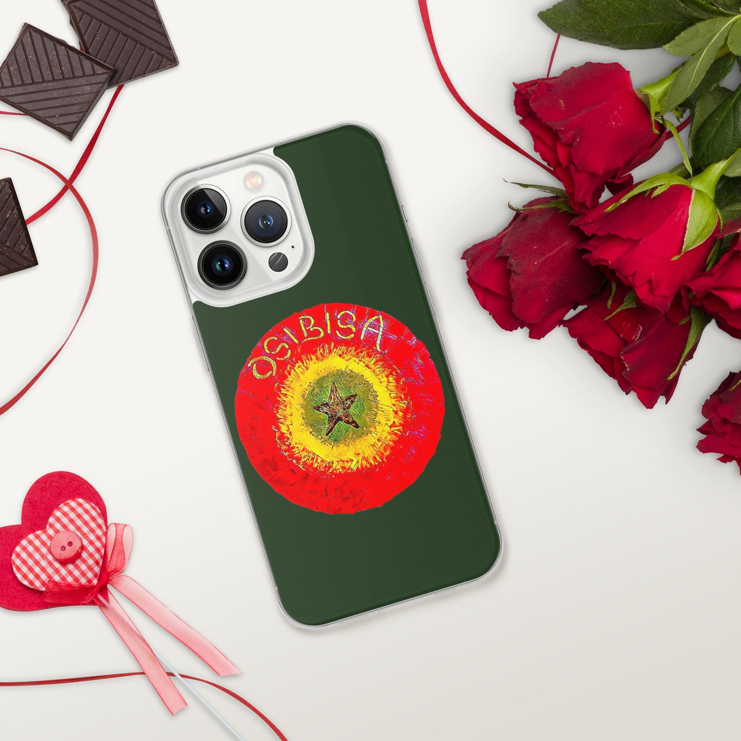 Osibisa Circle Green iPhone Case