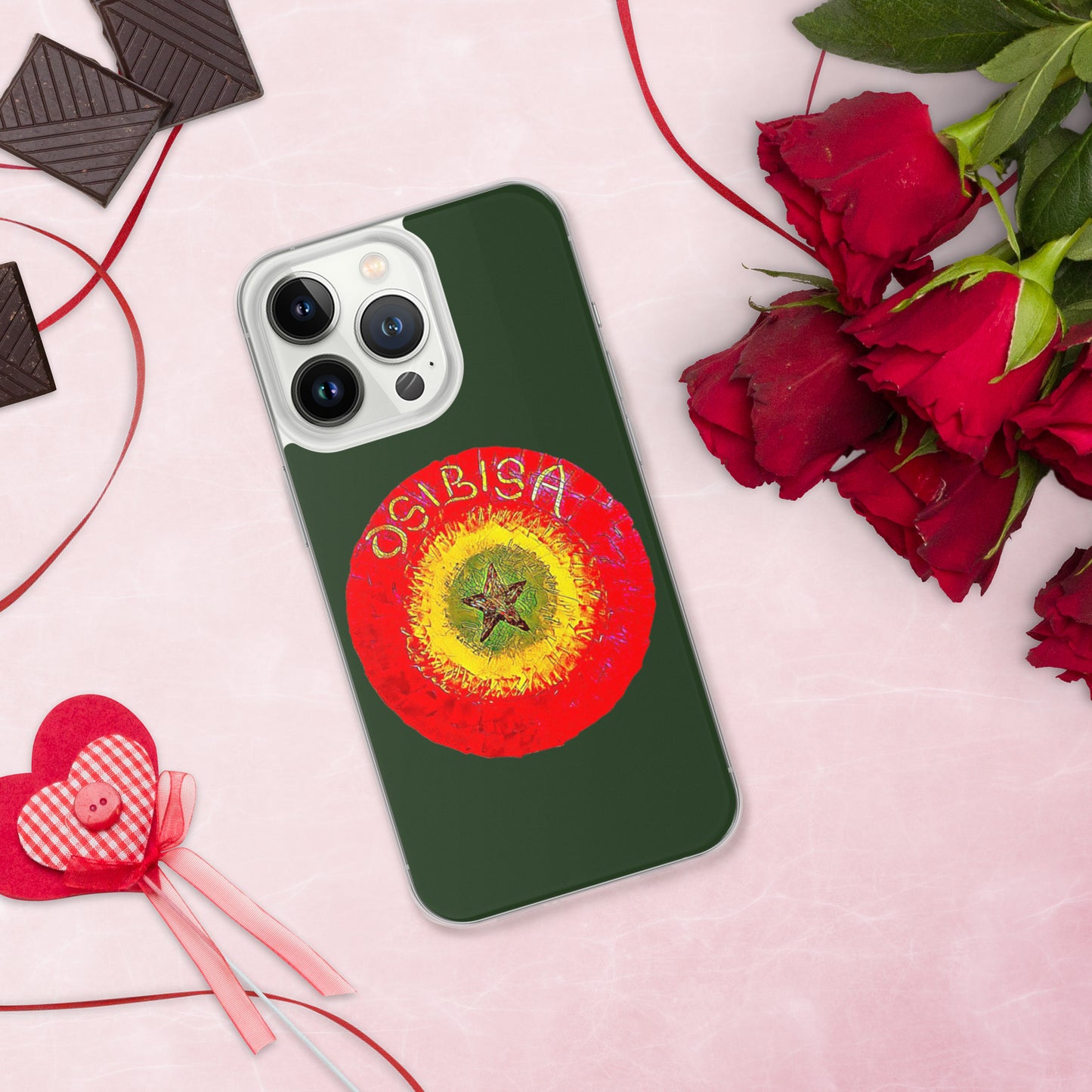 Osibisa Circle Green iPhone Case