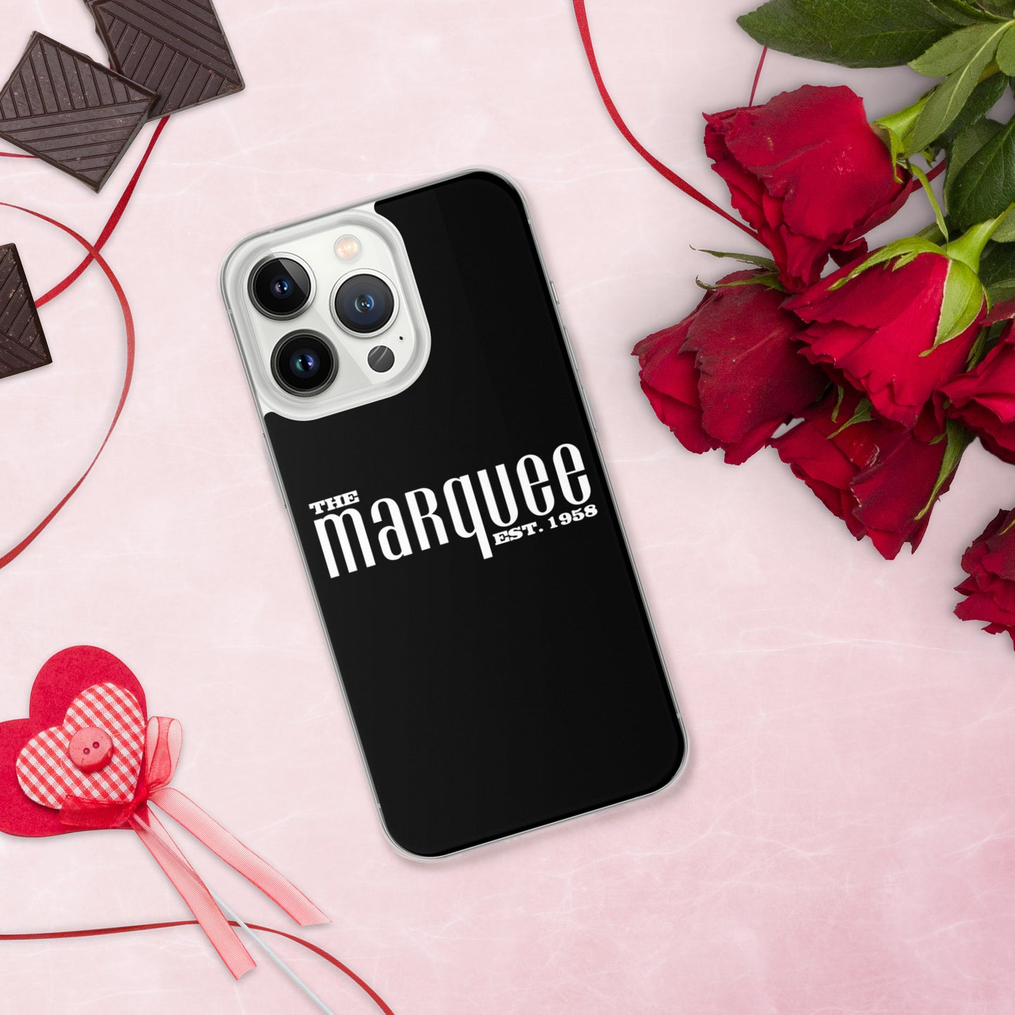 The Marquee Black iPhone Case