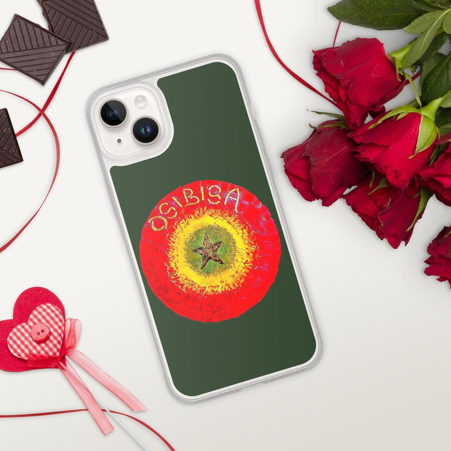 Osibisa Circle Green iPhone Case