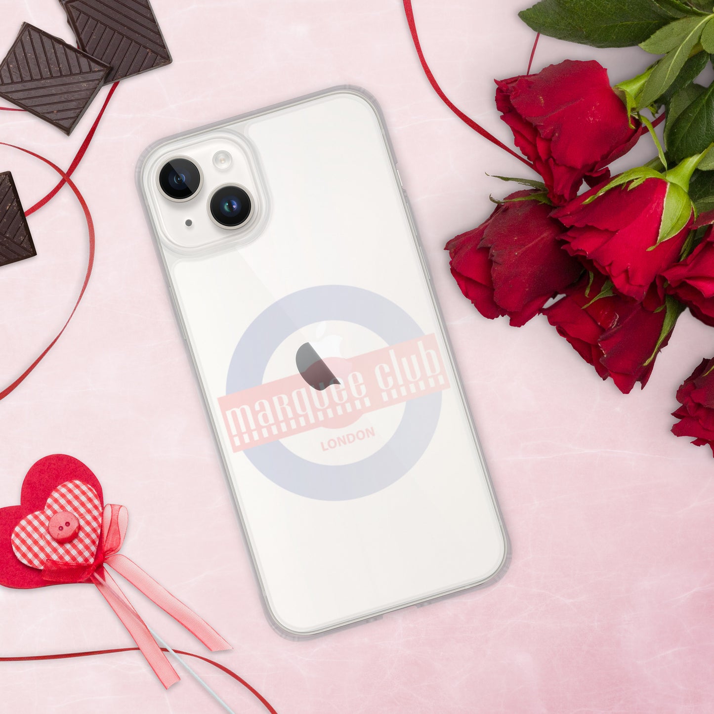 Marquee Mod White iPhone Case