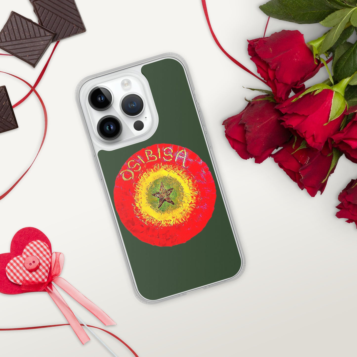 Osibisa Circle Green iPhone Case