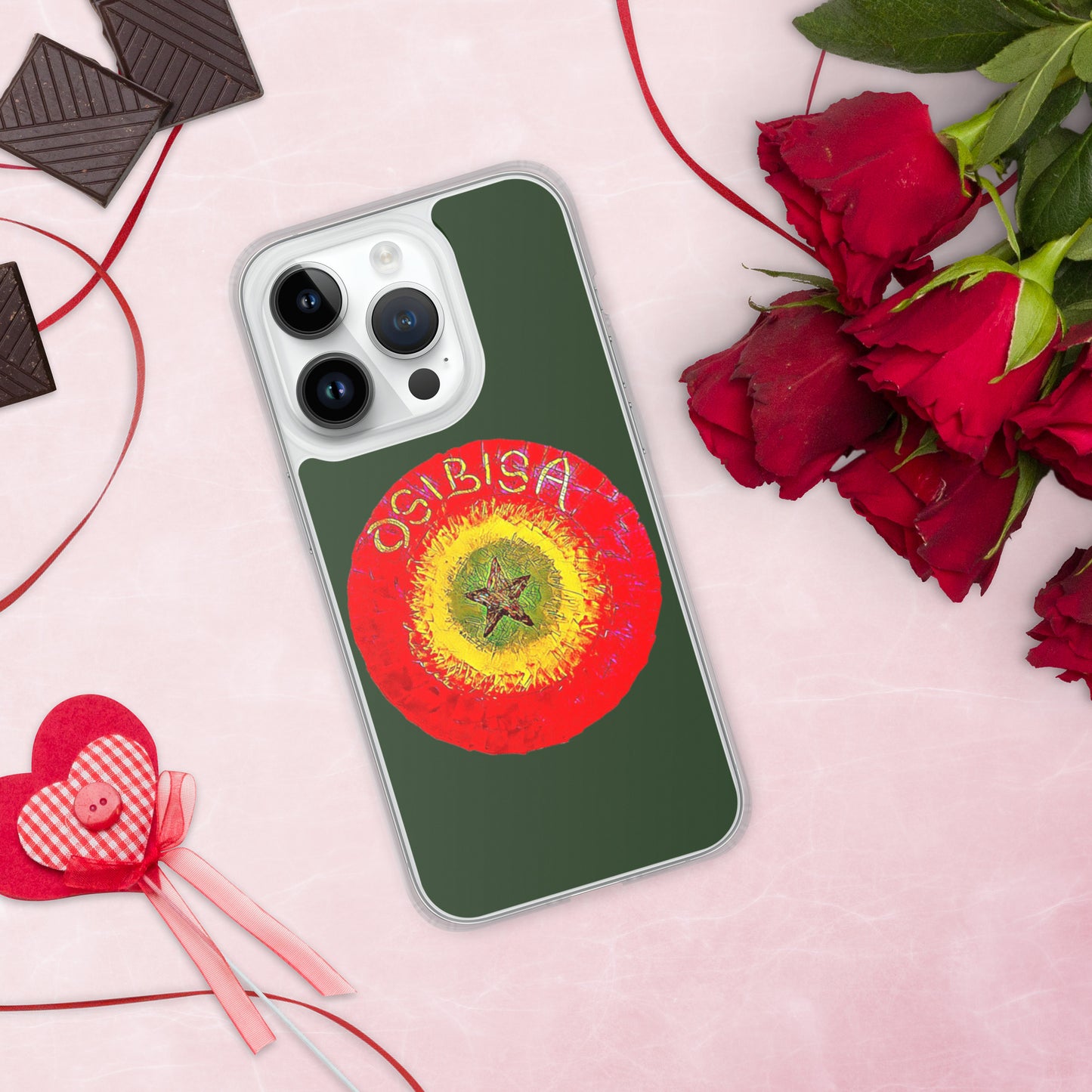Osibisa Circle Green iPhone Case