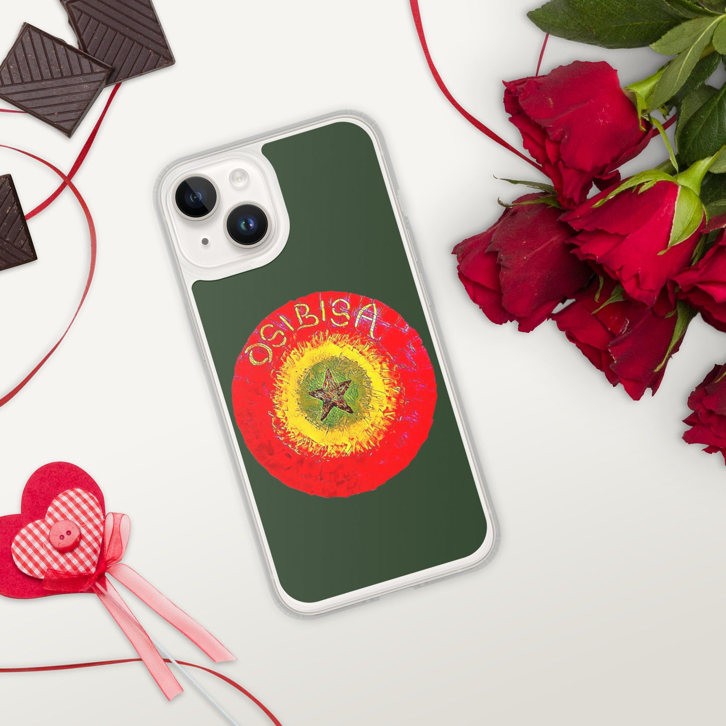 Osibisa Circle Green iPhone Case