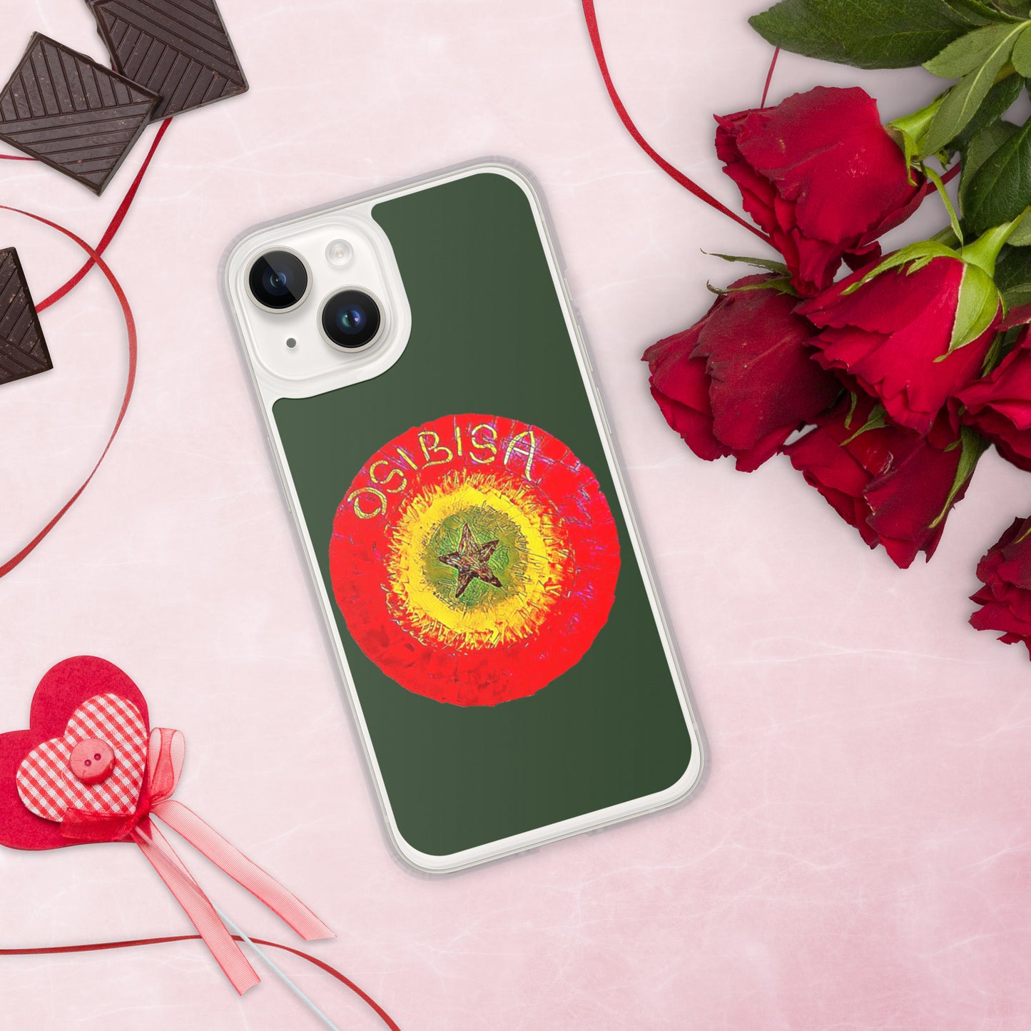 Osibisa Circle Green iPhone Case