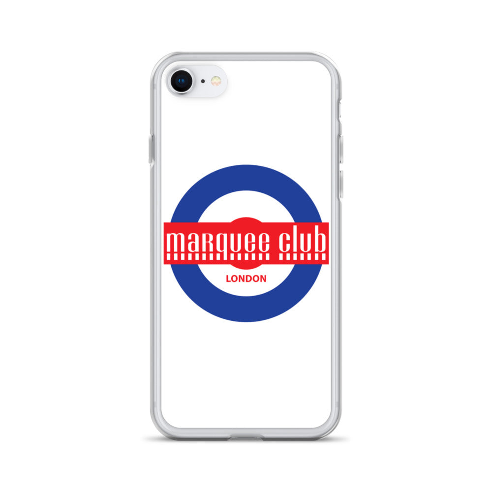 Marquee Mod White iPhone Case