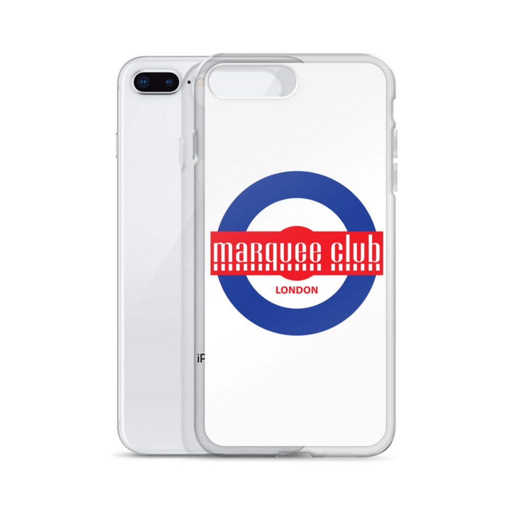 Marquee Mod White iPhone Case
