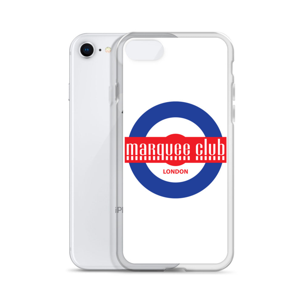 Marquee Mod White iPhone Case