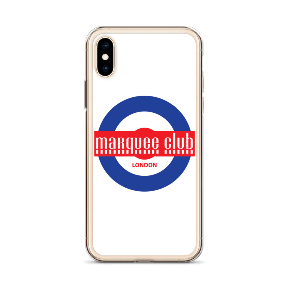 Marquee Mod White iPhone Case