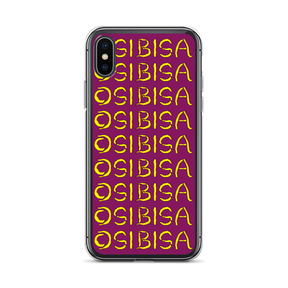 Osibisa Purple iPhone Case