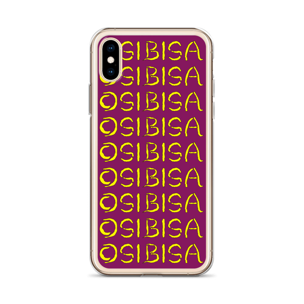 Osibisa Purple iPhone Case
