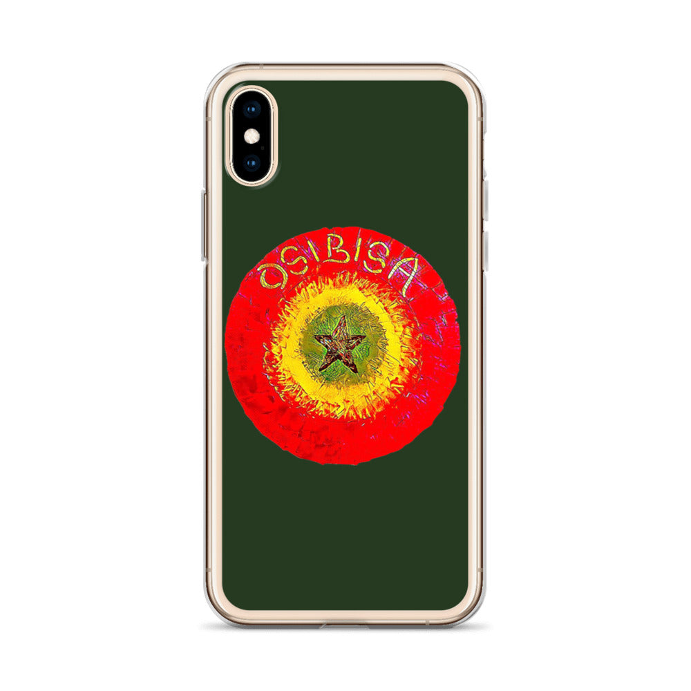 Osibisa Circle Green iPhone Case