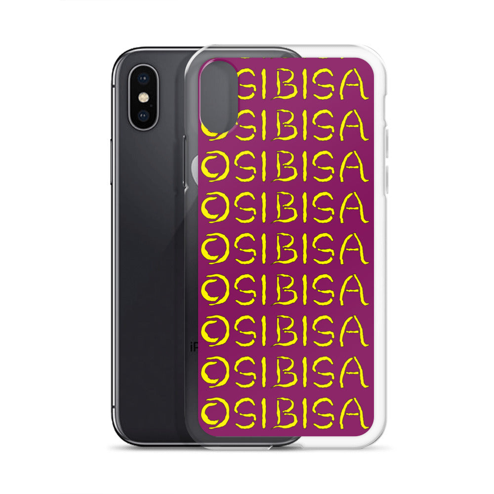 Osibisa Purple iPhone Case