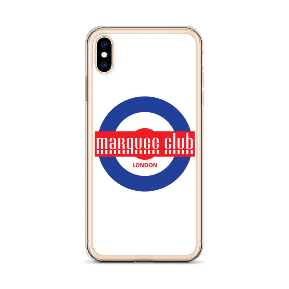 Marquee Mod White iPhone Case