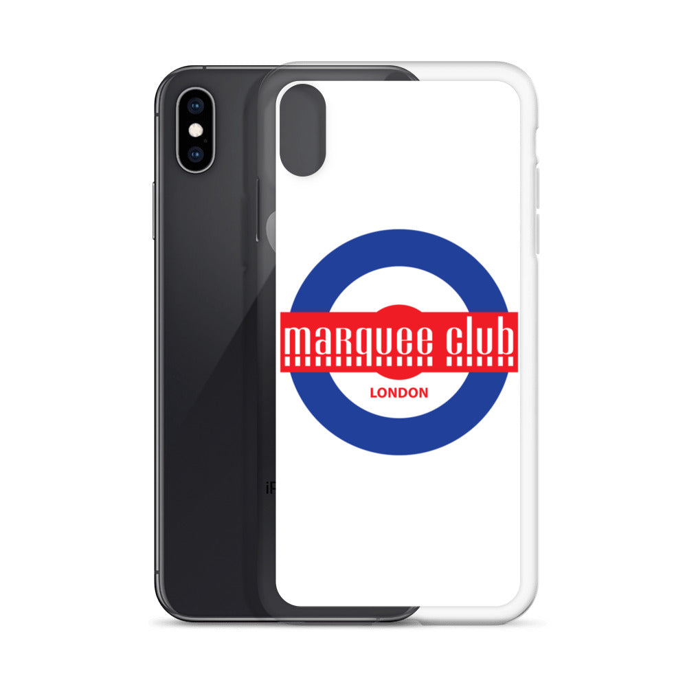 Marquee Mod White iPhone Case