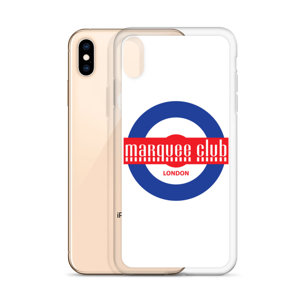 Marquee Mod White iPhone Case