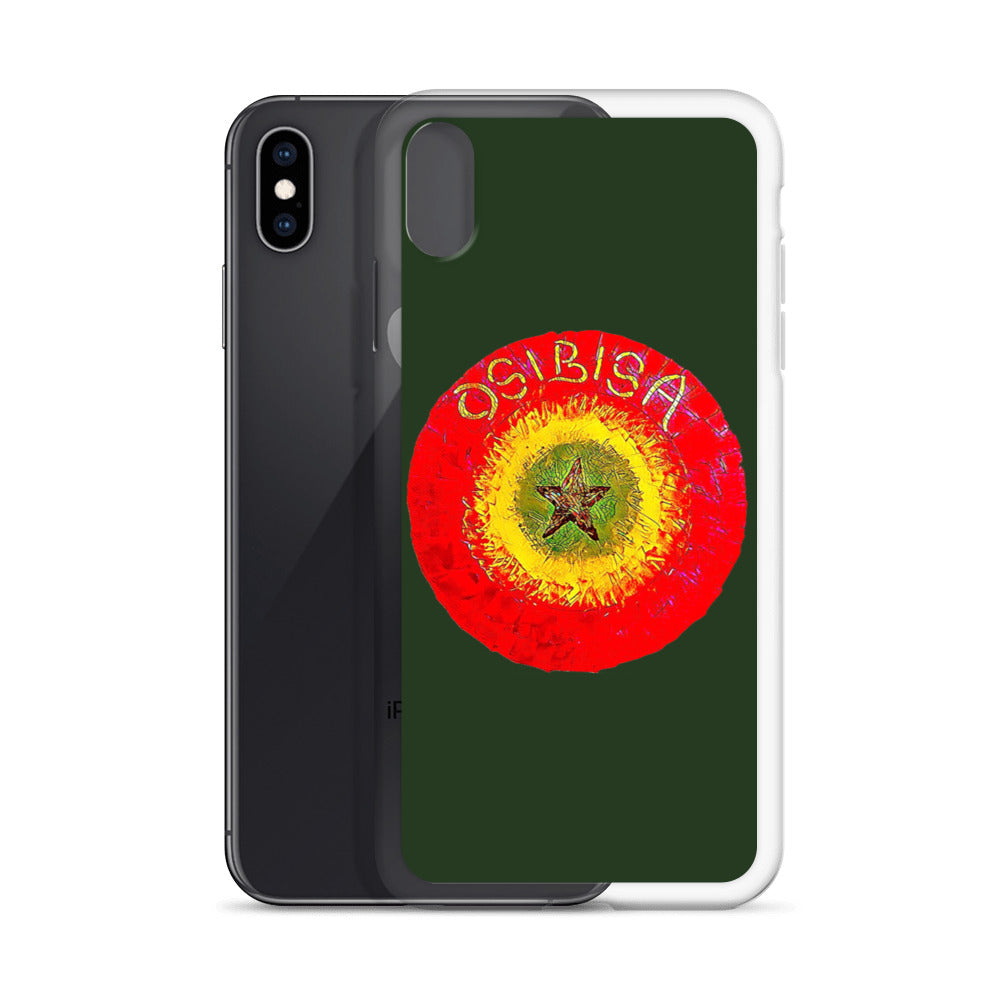 Osibisa Circle Green iPhone Case