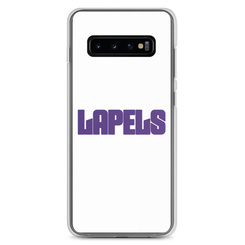 Lapels White Samsung Case