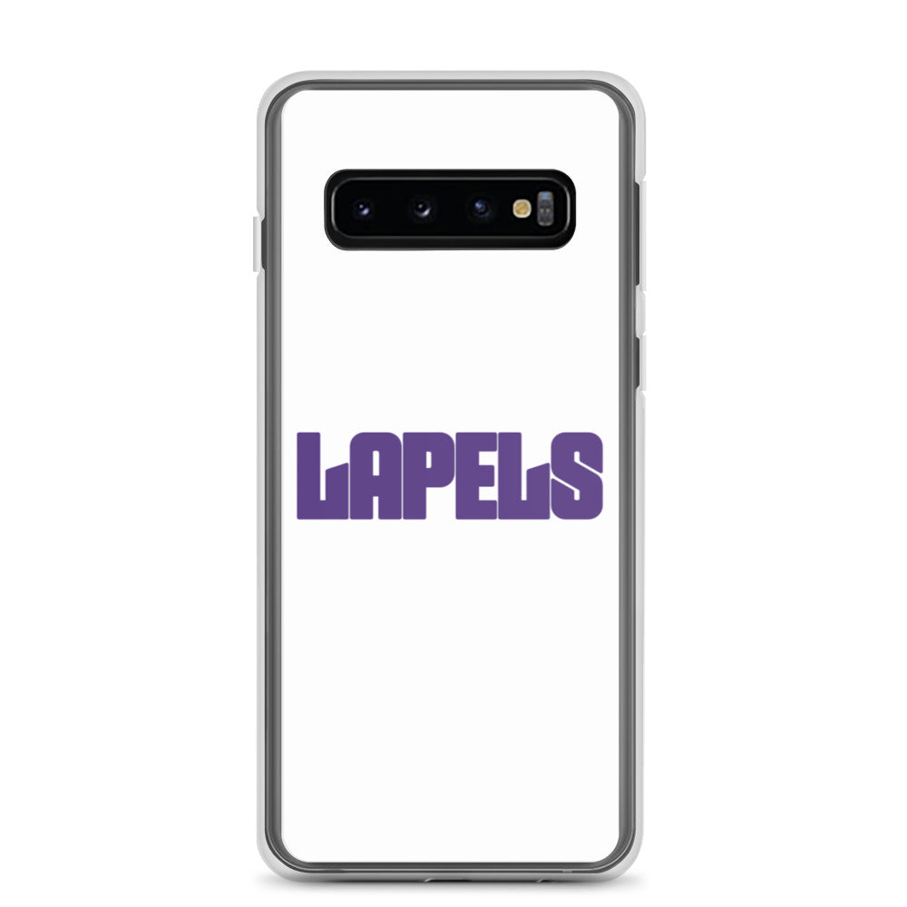 Lapels White Samsung Case