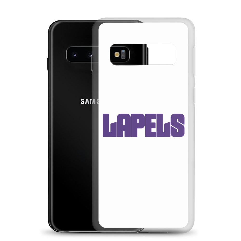 Lapels White Samsung Case