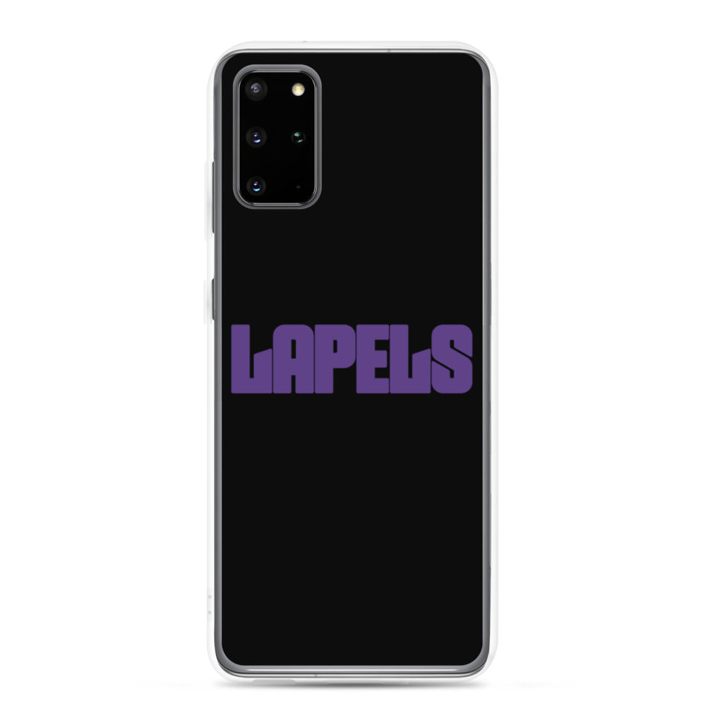 Lapels Black Samsung Case